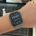 Relógio W11 Pro Series AMOLED GPS NFC Preto