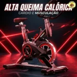 BicicletaErgométrica Fitness Cardio/Musculação
