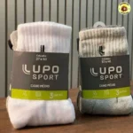 Kit 6 Pares Meias Lupo Esportivas Cano Médio