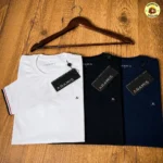 Kit Camisetas Aramis Preta/Branca/Azul Marinho
