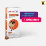 Bravecto Cães 250mg Antipulgas e Carrapatos