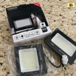 Kit 2 Refletores LED 400W IP67 Preto 6500K