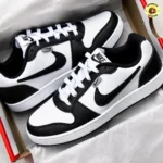 Tênis Nike Ebernon Low Masculino Branco e Preto