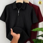 Kit 2 Camiseta Polo Masculina Manga Curta