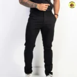 Calça Sarja Social Masculina Esporte Fino