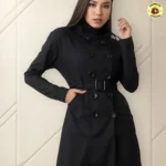 Sobretudo Feminino com 10 Botões