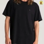 Camiseta Tommy Jeans Masculino Black Liso