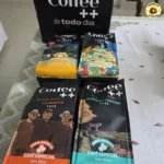 Kit 4 Pacotes Café Especial em Grãos 100% Arábica