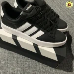 Tênis Masculino Grand Court 3.0 adidas Cblack/ftwwht