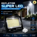 Kit 2 Refletor LED 400W IP67 Bivolt