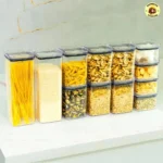 Kit 12 Potes Herméticos Porta Mantimentos