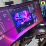 TCL Monitor Gamer Curvo 34 QLED Mini LED WQHD