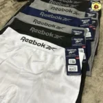 Kit 6 Cuecas Boxer Reebok Microfibra Original