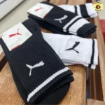 Kit 3 Pares Meias Puma Cano Alto Confortável