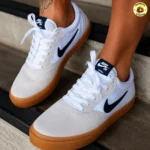 Tênis Nike Sb Chron 2 Masculino Cinza Branco 41