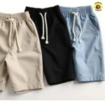 Kit 3 Short Masculino Linho Casual Praia