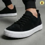 Tênis Masculino Polo Wear Camurça Casual Preto 39