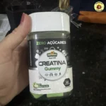 Creatina Monohidratada Goma Maçã Verde 60un