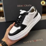 Tênis Democrata Block Masculino Casual Marrom 41