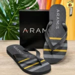 Chinelo Sandália Aramis Masculino Conforto Preto