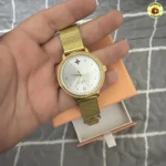 Relógio Life Formatura Feminino Aço Dourado
