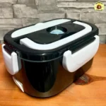 Marmita Elétrica Preta Bivolt 1,5L