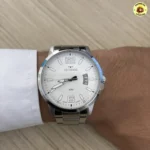 Relógio Technos Racer Prata 50m