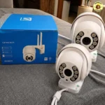 Kit 2 Câmeras iCSee A8 PTZ Wi-Fi Noturna