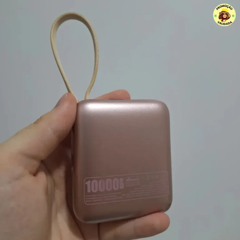 Power Bank Basike 20000mAh 22.5W Cabos Tipo-C