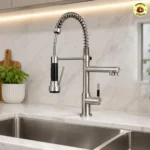 Torneira Gourmet Monocomando Inox 304 Ducha Flexível