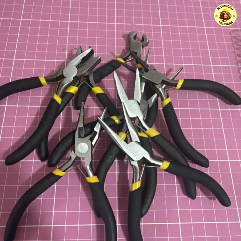 Kit 8 Alicates Anti Estática Eletrônica DIY