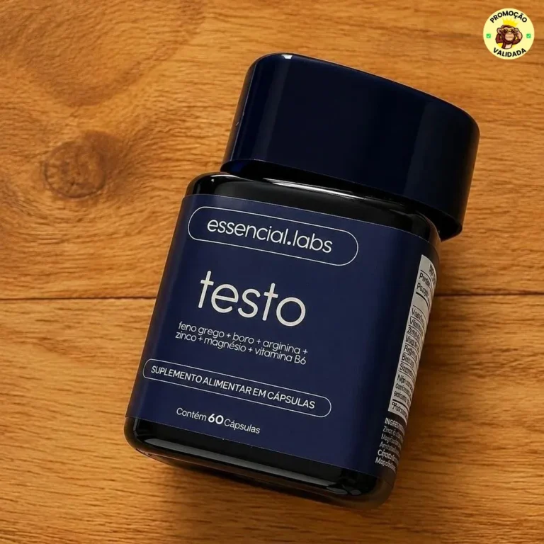 Testo Essencial Fórmula com Feno Grego