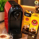 3 Corações Cafeteira Espresso Passione Vermelha 220V