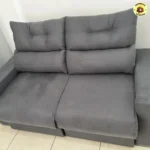 Sofá 3 Lugares Retrátil Reclinável 1,70m
