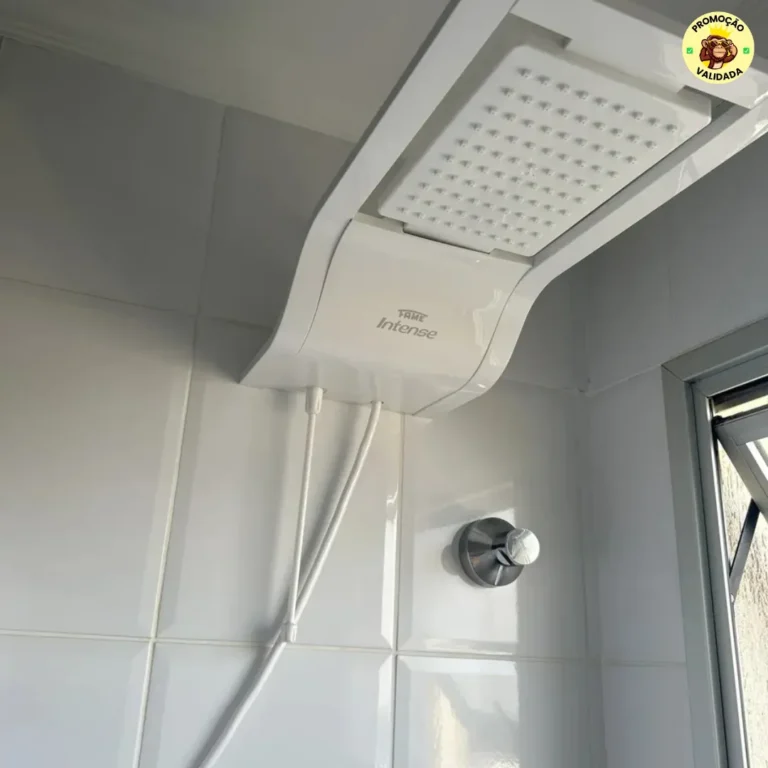 Chuveiro Fame Ducha Intense 7.8kW Preto