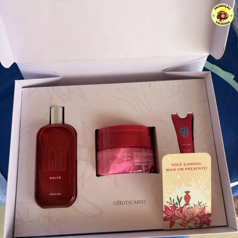 O Boticário Egeo Dolce Kit Presente 3 Itens