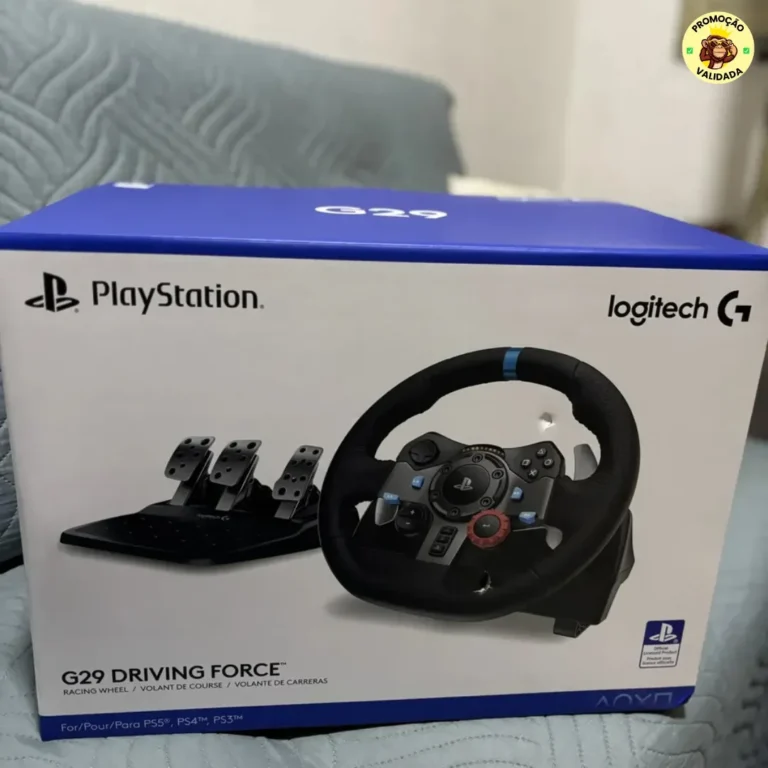 Volante Gamer G29 Logitech G Preto