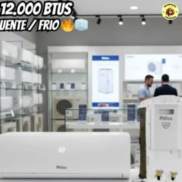 Ar-Condicionado Split Philco 12.000 BTUs Quente/Frio