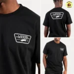 Camiseta Vans Masculina Full Patch Preta