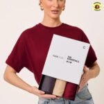 Kit 3 T-shirts Oversized Cléa Store Chumbo/bege/vinho