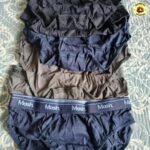 Kit 6 Cuecas Masculino Slip de Algodão Original