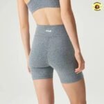 Bermuda Feminina Fila Cinza Médio Liso G