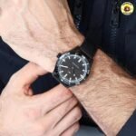 Relógio Tommy Hilfiger Masculino em Couro Preto