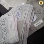 Jogo de Toalhas 4 Pçs 100% Algodão Karsten