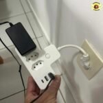 Conector de Extensão Portátil 3 Universal Plug