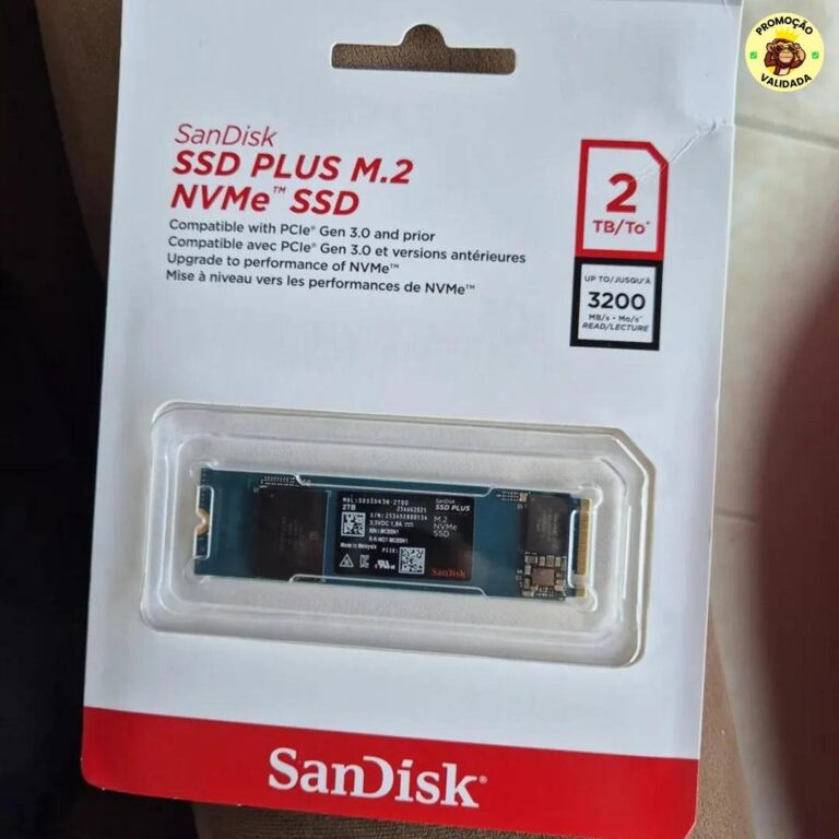 SSD M.2 1TB SanDisk Plus NVMe 2280